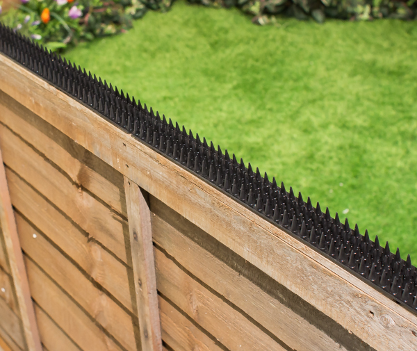 Fence Spikes Cat Deterrent Anti Climb Black Strips