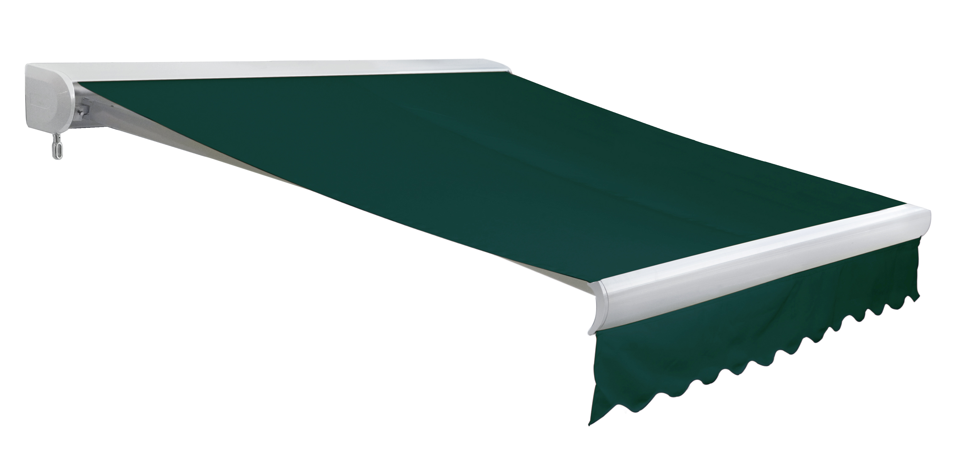 Tenda da Sole Manuale con Cassonetto verde (U-Line) - 3.0m